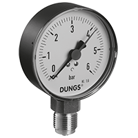 Dungs Манометр, кнопковий кран, запірний клапан для манометрів